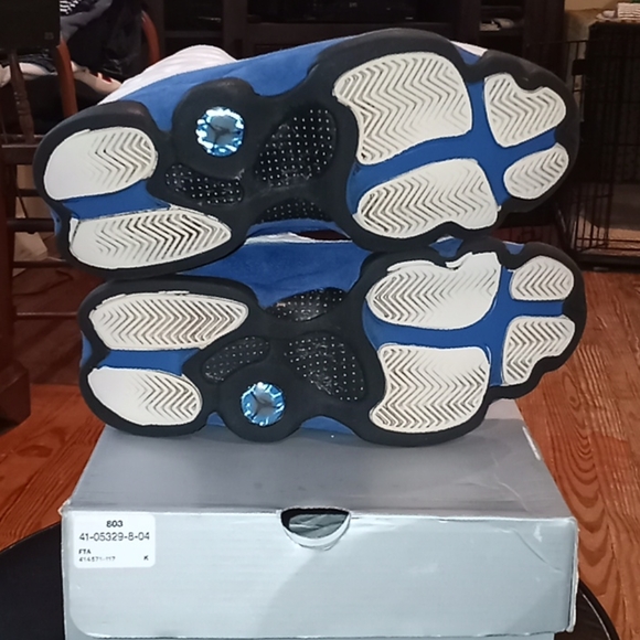 Pre-Owned Jordan Retro 13 Hyper Royal Sz.8.5 - Picture 5 of 7